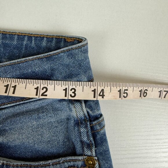 NWOT KHAITE “Vivian” High-Rise Cropped Kick-Flare Jeans • Size 26 • Raw Hem - Picture 8 of 10